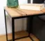 Mesco bijzettafel met uniek tafelblad in levendig beuken kernhout
