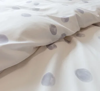 Linge de lit en satin « Puntara » 